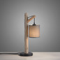 Preview: JUST LIGHT GERDA TRIBU Tischleuchte E27 max. 10W taupe 15784-29