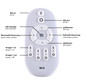 Preview: Paul Neuhaus FLAT LED Deckenleuchte CCT Dimmbar 21W weiss 16537-16-O