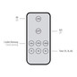 Preview: JUST LIGHT ARCHIE LED AKKU-Wandleuchte Warmweiss Dimmbar 6W anthrazit 18280-13