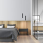 Preview: JUST LIGHT ATTACH LED AKKU-Pendelleuchte Warmweiss Dimmbar 3W schwarz 18281-18