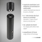 Preview: JUST LIGHT ATTACH LED AKKU-Pendelleuchte Warmweiss Dimmbar 3W schwarz 18281-18