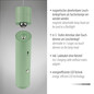 Preview: JUST LIGHT ATTACH LED AKKU-Pendelleuchte Warmweiss Dimmbar 3W grün 18281-43