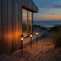 Preview: JUST LIGHT FACKEL-SOL LED Erdspießleuchte Warmweiss 0,24W 12-fach schwarz IP44 19106-18-3