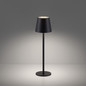 Preview: JUST LIGHT EURIA LED AKKU-Tischleuchte Warmweiss Dimmbar 2,5W schwarz IP54 19250-18
