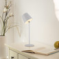 Preview: JUST LIGHT BOTERIA LED AKKU-Tischleuchte Warmweiss Dimmbar 2,5W weiss IP54 19251-16