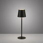 Preview: JUST LIGHT BOTERIA LED AKKU-Tischleuchte Warmweiss Dimmbar 2,5W schwarz IP54 19251-18