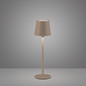 Preview: JUST LIGHT BOTERIA LED AKKU-Tischleuchte Warmweiss Dimmbar 2,5W sand IP54 19251-39
