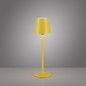 Preview: JUST LIGHT BOTERIA LED AKKU-Tischleuchte Warmweiss Dimmbar 2,5W gelb IP54 19251-81