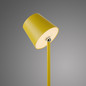 Preview: JUST LIGHT BOTERIA LED AKKU-Tischleuchte Warmweiss Dimmbar 2,5W gelb IP54 19251-81
