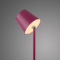 Preview: JUST LIGHT BOTERIA LED AKKU-Tischleuchte Warmweiss Dimmbar 2,5W pink IP54 19251-87