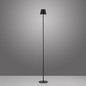 Preview: JUST LIGHT EURIA LED AKKU-Stehleuchte Warmweiss Dimmbar 2,5W schwarz IP54 19252-18