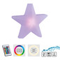 Preview: JUST LIGHT AKKU STAR LED AKKU-Leuchte CCT Dimmbar 2W weiss IP44 19291-16
