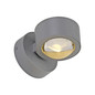 Preview: JUST LIGHT AKKU-CHIA LED AKKU-Wandleuchte Warmweiss Dimmbar 2W 2-fach silber 19330-21