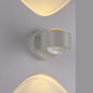 Preview: JUST LIGHT AKKU-CHIA LED AKKU-Wandleuchte Warmweiss Dimmbar 2W 2-fach Sandbrise 19330-39