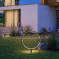 Preview: JUST LIGHT ZIRKULU LED Erdspießleuchte Warmweiss 2,2W schwarz IP65 19510-18