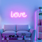 Preview: JUST LIGHT NEON-LOVE LED Neon-LED-Bild pink 6,5W pink 85021-87