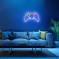 Preview: JUST LIGHT NEON-GAMER LED Neon-LED-Bild blau,grün,rot,orange 6,5W multicolor 85022-70