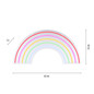 Preview: JUST LIGHT NEON-RAINBOW LED Neon-LED-Bild bunt 8,5W multicolor 85024-70