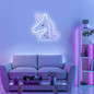 Preview: JUST LIGHT NEON-UNICORN LED Neon-LED-Bild Pink,weiss 6,5W multicolor 85025-70