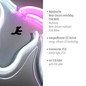 Preview: JUST LIGHT NEON-UNICORN LED Neon-LED-Bild Pink,weiss 6,5W multicolor 85025-70