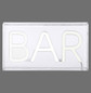 Preview: JUST LIGHT NEON-BAR LED Neon-LED-Bild weiß 7,5W weiss 85026-16