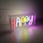 Preview: JUST LIGHT NEON-HAPPY LED Neon-LED-Bild bunt 6,5W multicolor 85027-70