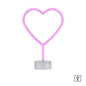 Preview: JUST LIGHT NEON-HERZ LED Neon-LED-Bild pink 1W pink 85028-87