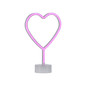 Preview: JUST LIGHT NEON-HERZ LED Neon-LED-Bild pink 1W pink 85028-87