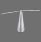 Preview: JUST LIGHT SWAT LED Fliegenwedler 0,6W silber 86208-21