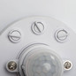 Preview: Kanlux LED Deckenleuchte Fogler 17W neutralweiss 4000K Bewegungsmelder Weiß Metall Ø33cm 18123