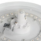 Preview: Kanlux LED Deckenleuchte Fogler 17W neutralweiss 4000K Bewegungsmelder Weiß Metall Ø33cm 18123