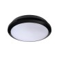 Preview: Kanlux LED- Deckenleuchte DABA PRO Schwarz IP65 19065