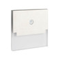 Preview: Kanlux LED Wandeinbauleuchte Sabik 0,8W neutralweiss 4000K Bewegungsmelder Edelstahl 23795