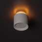 Preview: Kanlux LED Aufbaustrahler Sonor 6W CCT warm-/neutral-/tageslichtweiss 3000K/4000K/5700K Weiß Aluminium Ø9cm 24364