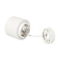 Preview: Kanlux LED Aufbaustrahler Sonor 6W CCT warm-/neutral-/tageslichtweiss 3000K/4000K/5700K Weiß Aluminium Ø9cm 24364