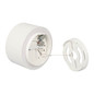 Preview: Kanlux LED Aufbaustrahler Sonor 12W CCT warm-/neutral-/tageslichtweiss 3000K/4000K/5700K Weiß Aluminium Ø14cm 24366