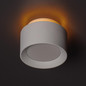 Preview: Kanlux LED Aufbaustrahler Sonor 12W CCT warm-/neutral-/tageslichtweiss 3000K/4000K/5700K Weiß Aluminium Ø14cm 24366