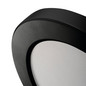 Preview: Kanlux LED Downlight Erga 17W CCT warm-/neutral-/tageslichtweiss 3000K/4000K/6500K Bewegungsmelder Schwarz Ø23cm 24605