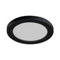 Preview: Kanlux LED Downlight Erga 18W einstellbar CCT warm-/neutral-/tageslichtweiss 3000K/4000K/6500K Schwarz Ø23cm 24614