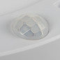 Preview: Kanlux LED Downlight Erga 18W einstellbar CCT warm-/neutral-/tageslichtweiss 3000K/4000K/6500K Bewegungsmelder Weiß Ø23cm 24617