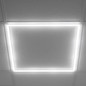 Preview: Kanlux LED Panel Avar 32W CCT warm-/neutral-/tageslichtweiss 3000K/4000K/6500K Weiß Aluminium 59x59cm 26779