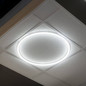 Preview: Kanlux LED Panel Avar 40W neutralweiss 4000K Weiß Aluminium Ø59cm 26785