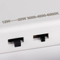 Preview: Kanlux LED Deckenleuchte Varso 20W einstellbar CCT warm-/neutral-/tageslichtweiss 3000K/4000K/6500K Bewegungsmelder IP54 Weiß Ø28cm 26987