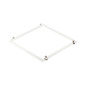Preview: Kanlux Einbaurahmen für LED Panel 60x60cm Weiß Stahl 27608