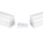 Preview: Kanlux LED Unterbauleuchte Mera 4W CCT warm-/neutral-/tageslichtweiss 3000K/4000K/6500K Weiß 30cm 29215