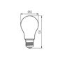 Preview: Kanlux 29642 XLED LED Filament Lampe E27 5W 1800K Extra-warmweiss