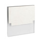 Preview: Kanlux LED Wandeinbauleuchte Sabik 0,8W neutralweiss 4000K Edelstahl 32489