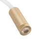 Preview: Kanlux LED Wandleuchte Tonil 3,3W warmweiss 3000K Weiß Gold Aluminium 37cm 32518