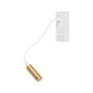Preview: Kanlux LED Wandleuchte Tonil 3,3W warmweiss 3000K Weiß Gold Aluminium 37cm 32518