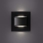 Preview: Kanlux LED Wandeinbauleuchte ERINUS Schwarz 33337